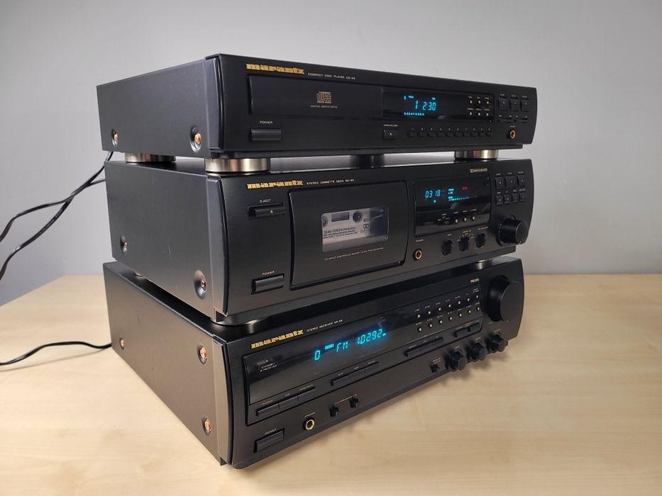 Zestaw Marantz – CD-43 + Magnetofon SD-53 +Amplituner SR-65 – wieża