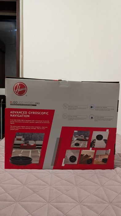 Aspirador Robô Hoover H-GO 300 Hydro Pro