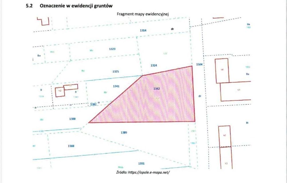 DZIAŁKA – Opole, Kolonia Gosławicka