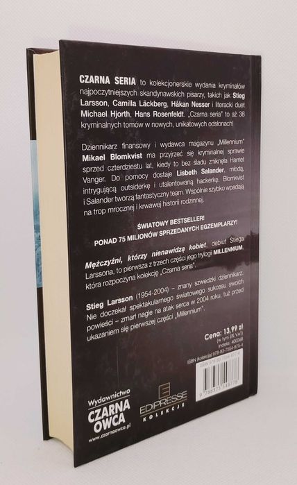 Mężczyźni którzy nie nawidza kobiet Stieg Larsson