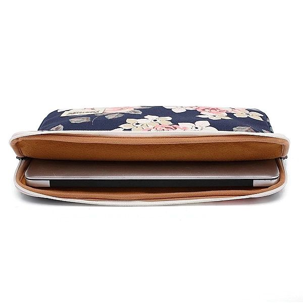 Etui Pokrowiec do Laptopa 15-16" Canvaslife Sleeve Navy Rose