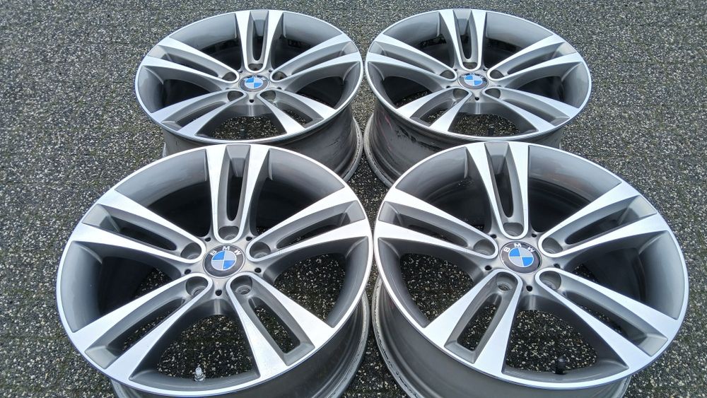 18"  BMW oryginal F30 F10   5x120  8j et34 Styling 397  Super Stan Jak Nowe  X1 X3 e46  e90  wklesle