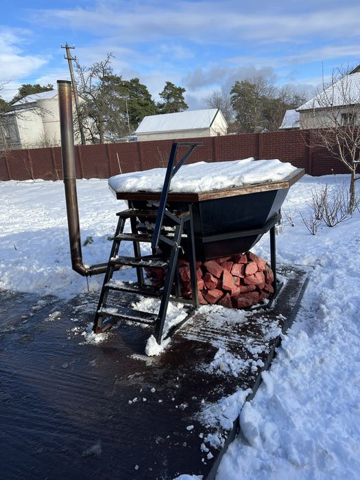 Банька та Чан на дровах