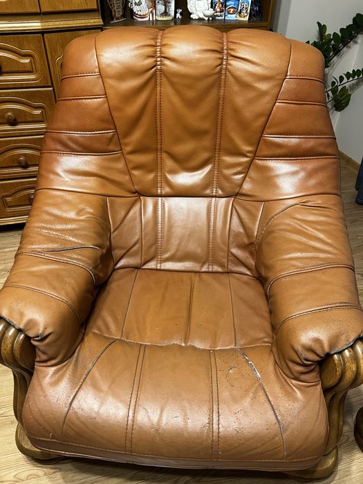 wypoczynek z fotelem do obicia