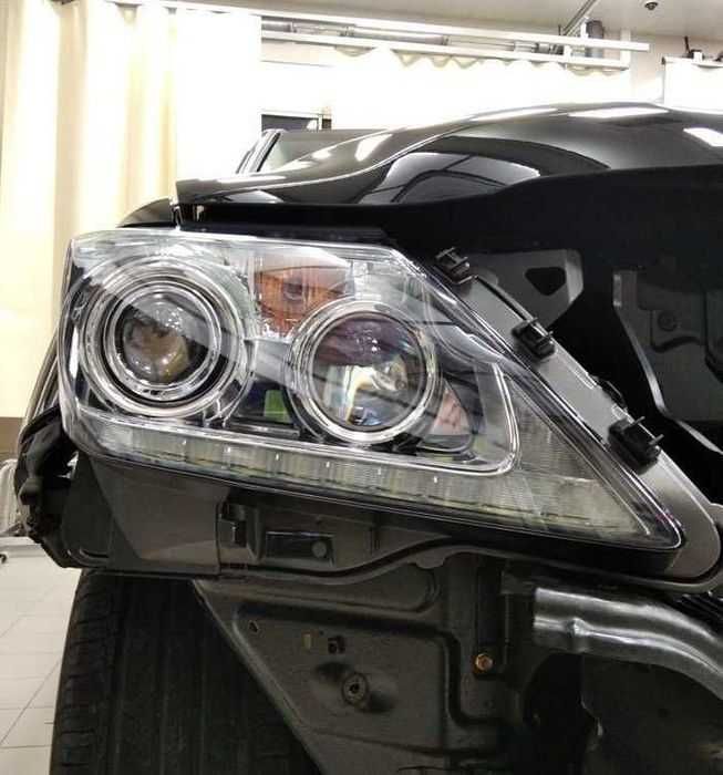 Установка Bi Led линз, распаковка фар, замена стекол/корпуса, ремонт ...