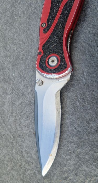 Legenda EDC: Nóż Składany Kershaw Blur Red 1670RD Ken Onion Design MADE IN USA