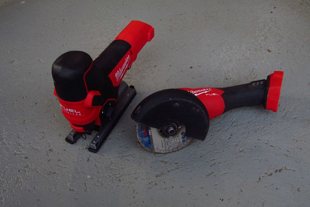 Milwaukee Wyrzynarka M18 FBJS Szlifierka M18 FSAG 125X