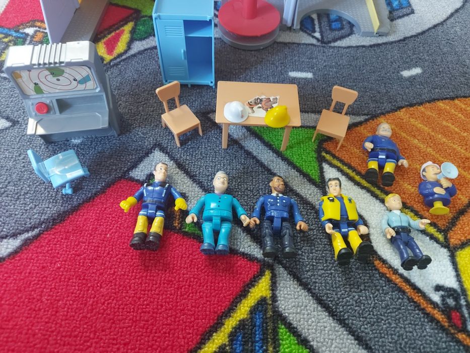 Duży zestaw Strażak Sam