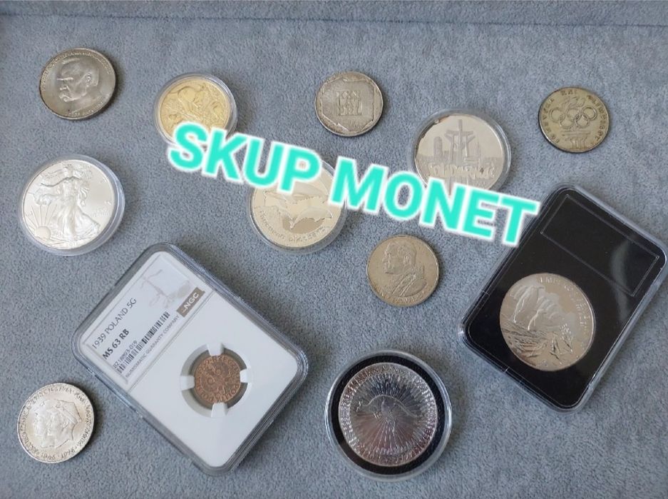 Monety Kolekcjonerskie I inne - skup