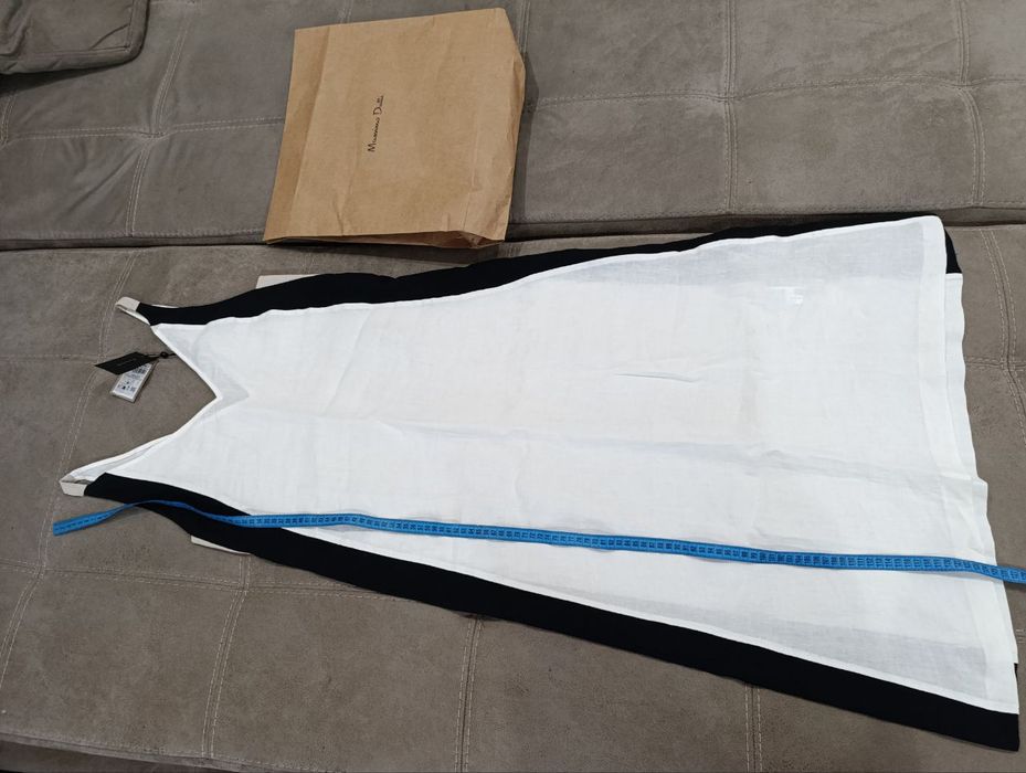 Льняне плаття ,сукня Massimo Duti