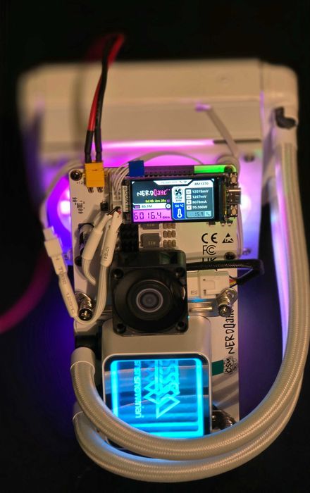 NerdQaxe++ Rev 6.1 Hydro ~6 TH/s - Koparka Bitcoin | MeanWell 150W | HEATSINK | VR FAN | TUNING