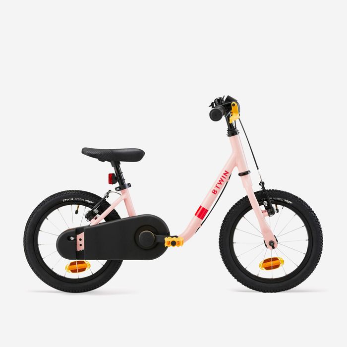 BICICLETA DE APRENDIZAGEM 2 EM 1 CRIANÇA 3-5 ANOS 14" DISCOVER 500