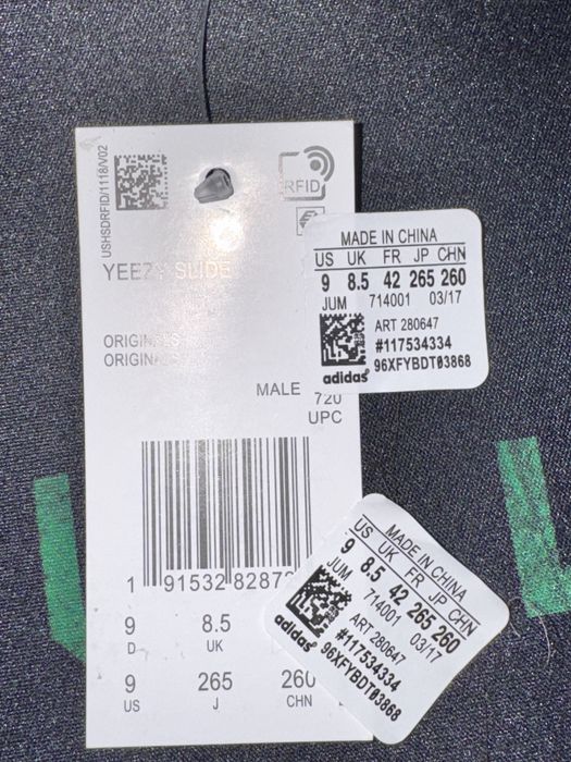 Yeezy slide Nowe