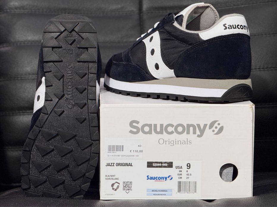 Кросівки чоловічі Saucony Jazz Original Black S2044-449
