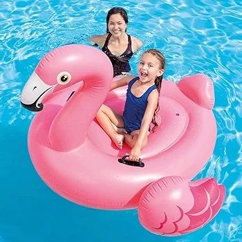 Insuflável flamingo flutuador piscina 140 x 94 cm NOVO    ENVIO GRÁTIS