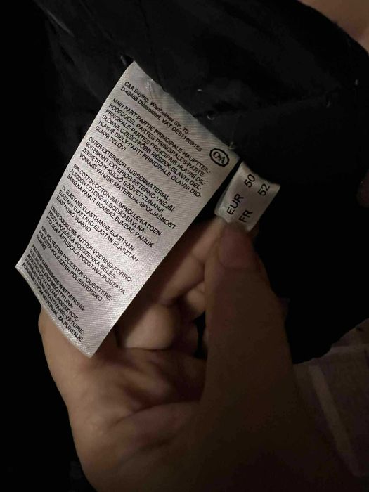 Куртка парка женская 52 р Черная