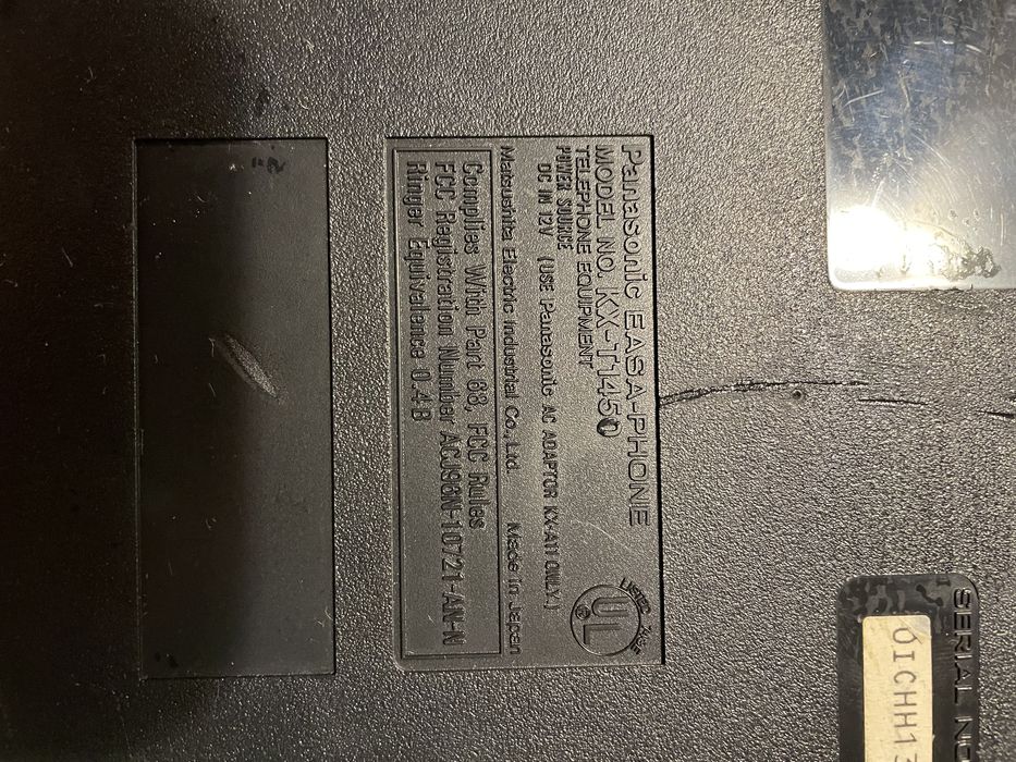 Automatyczna Sekretarka lata 80 Panasonic KX-T1450