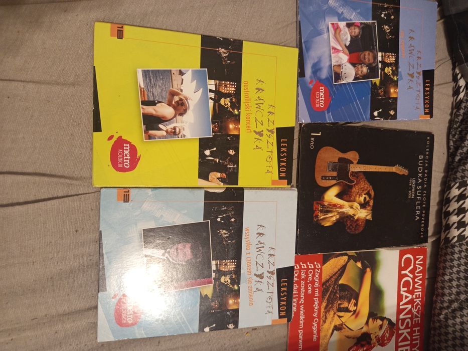 Płyty CD różnych