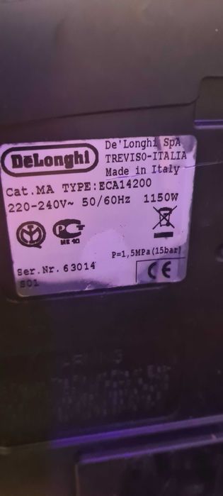 Express delonghi ECA 14200 na części