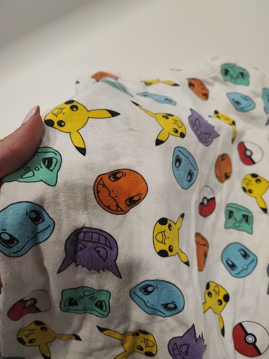 Piżama dziecięca pokemon h&m chłopiec 110 116 bliza