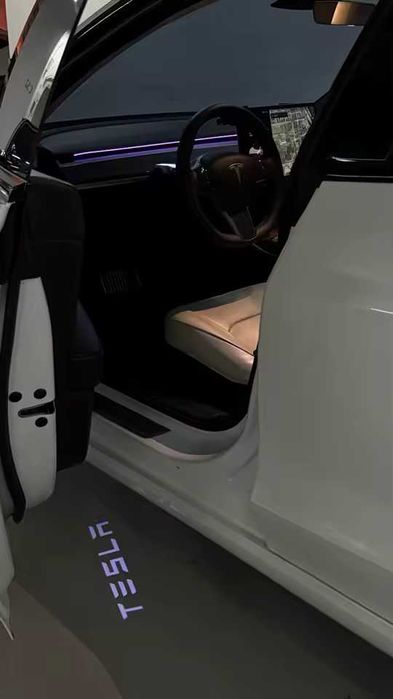 Luz porta boas vindas Tesla Model 3 S Y X    NOVO