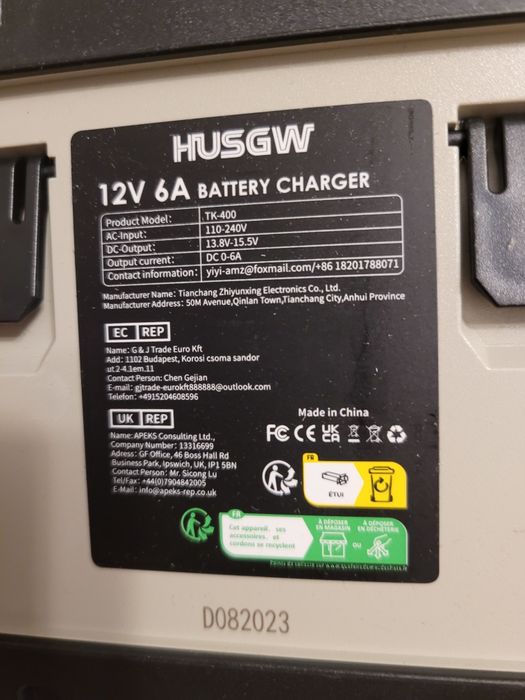 Ładowarka samochodowa prostownik 12v 6A