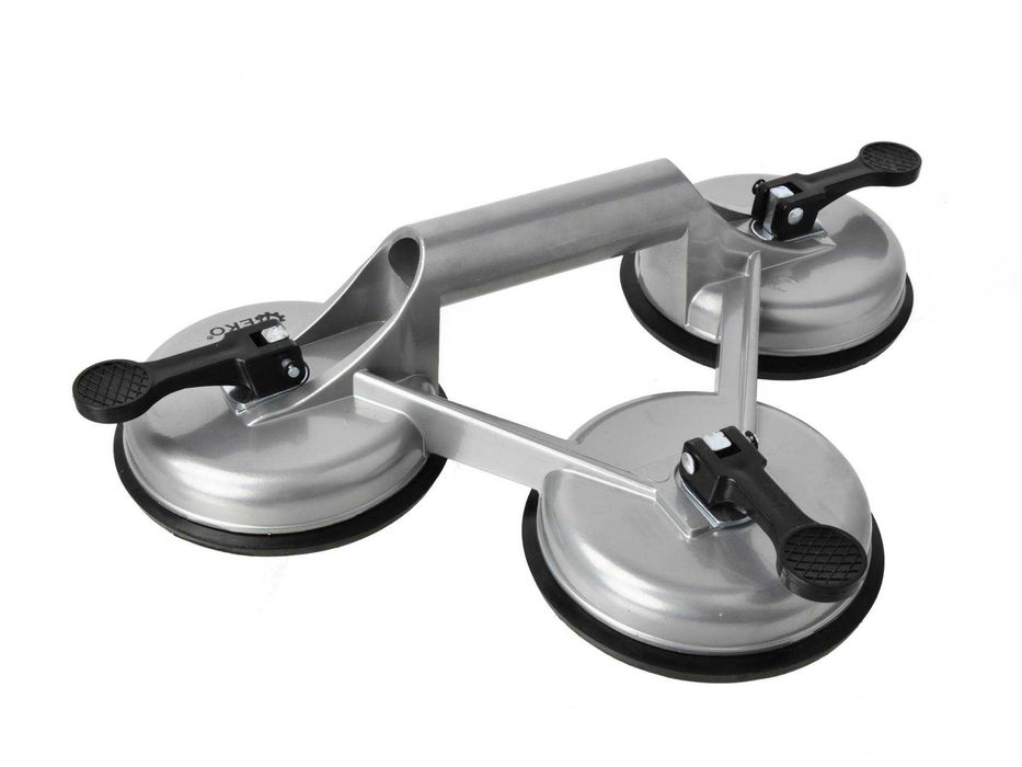 Ventosa Tripla 3 x Ø 115 mm Alumínio