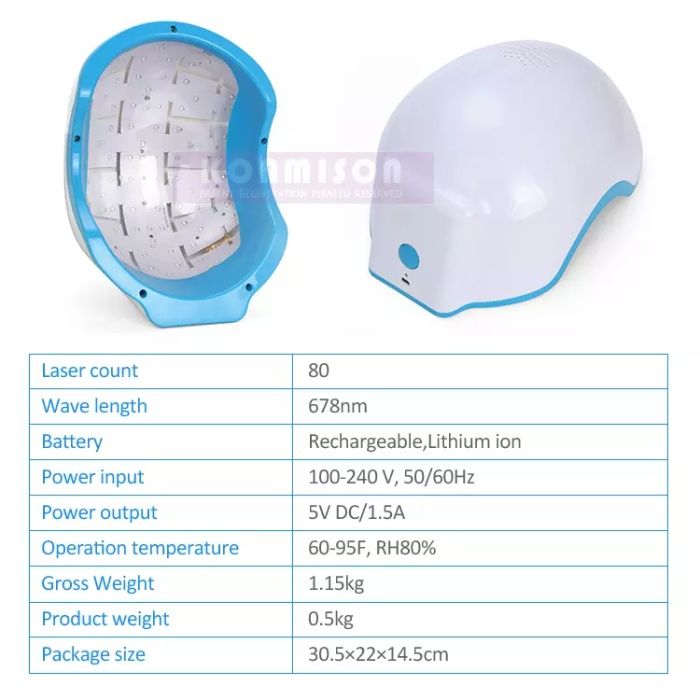 CAPACETE DE LEDS Queda de Cabelo LH80 PRO - Tratamento Capilar