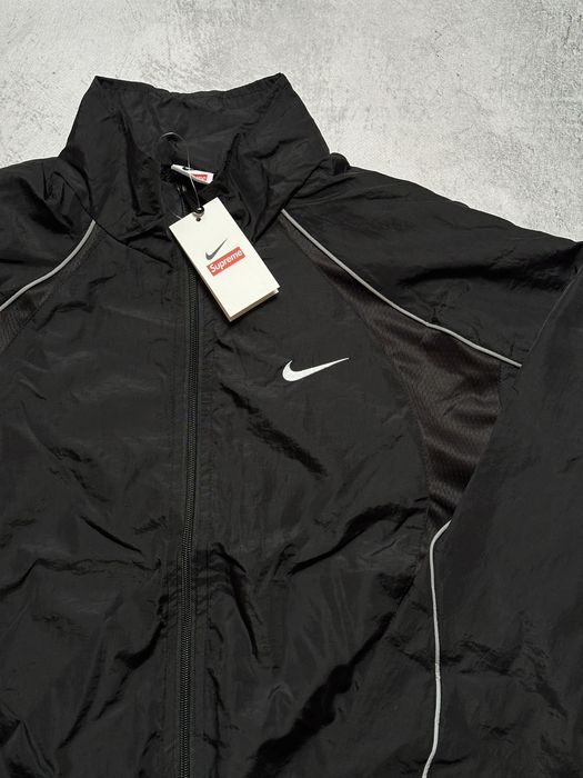 Нейлонова вітровка олімпійка Nike x Supreme