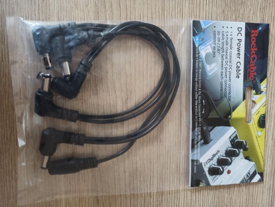 Кабель Power для гитарных педалей 3x, 3x