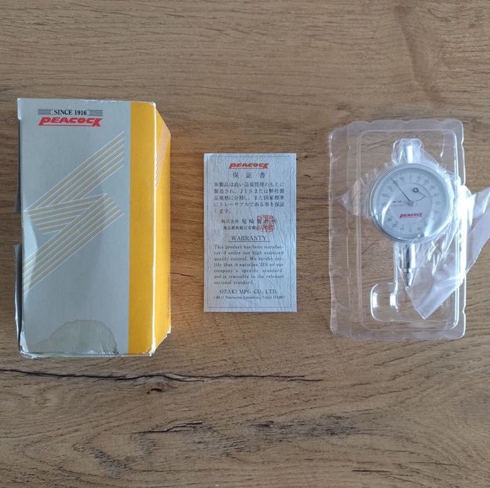 Czujnik zegarowy Peacock - Mitutoyo 0.001 mm