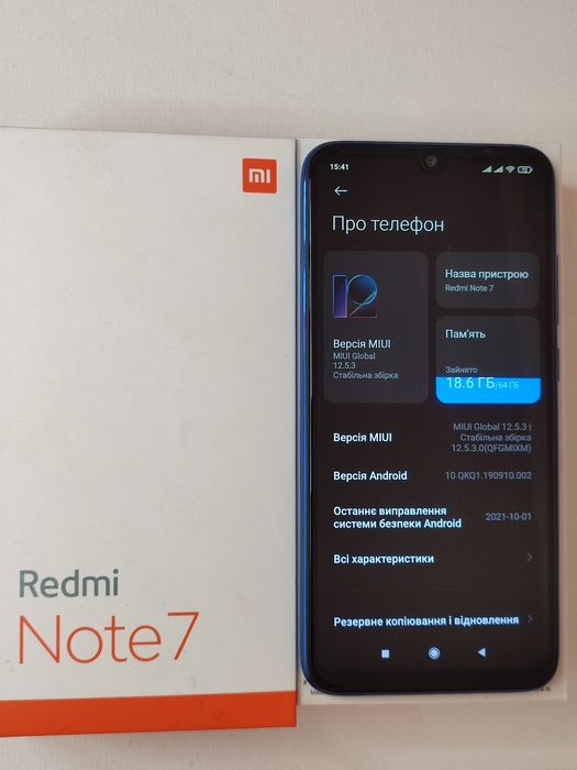 Xiaomi redmi note 7, 4/64Gb