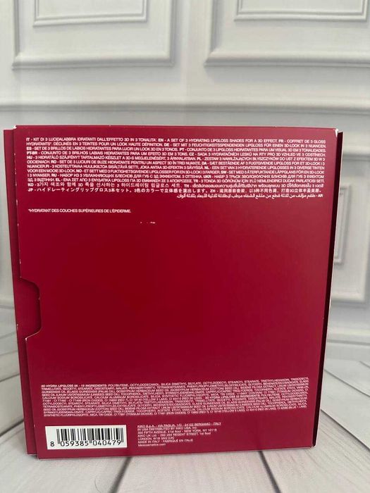 Подарунковий набір блисків для губ KIKO MILANO Glossy Lip Set