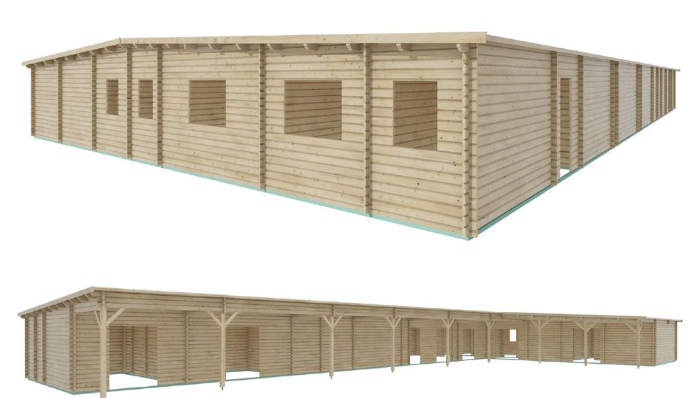 Moradia de Madeira | Nova | Embalada por montar | Ideal para Campo