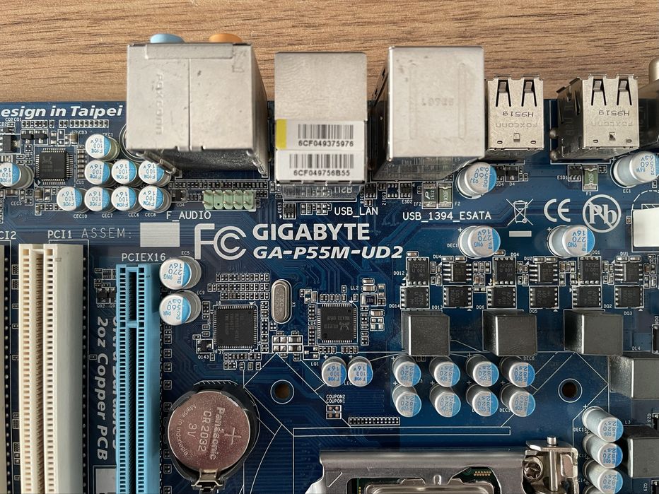 GIGABYTE GA-P55M-UD2 (LGA 1156) / XEON X3450