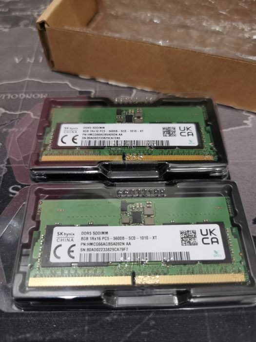 Оперативна память DDR5 2*8GB 5600MHz