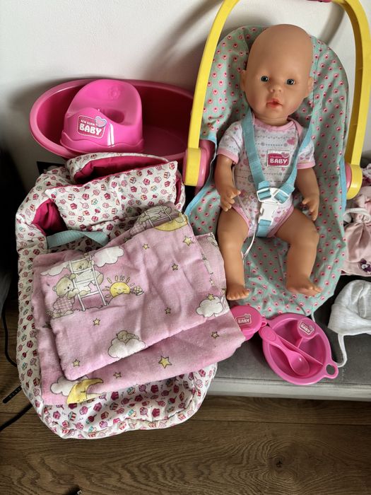 Lalka Baby Born plus akcesoria