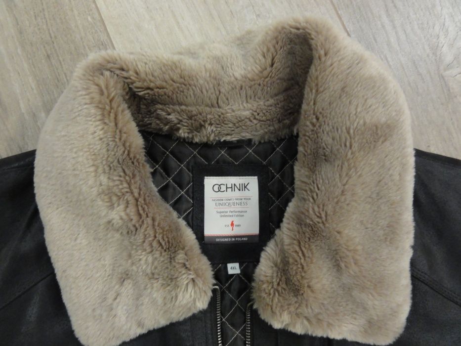 Kurtka skórzana 4XL!!! Ochnik