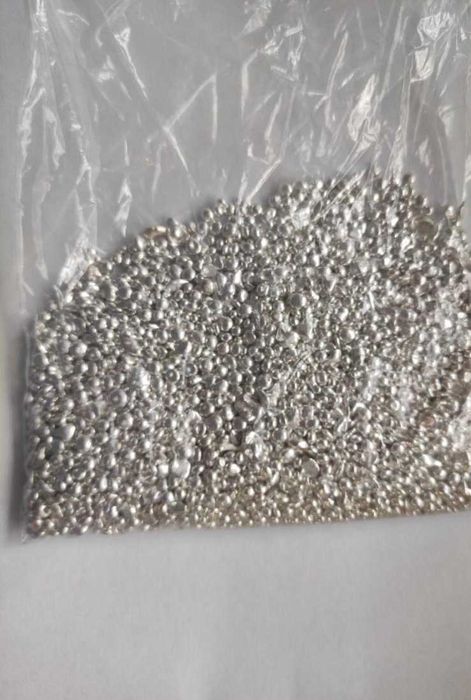 Granulat srebra na ska1e 1g każdy – czystość 999/1000 Ag