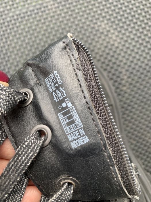 ECCO ботінки демісезон замша р30