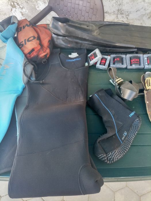 Conjunto de mergulho