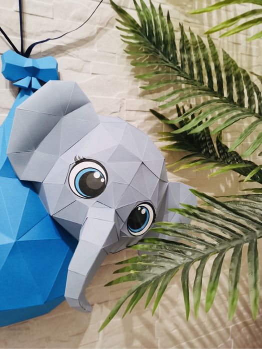 Papercraft Modelo 55 - Bebé Elefante
