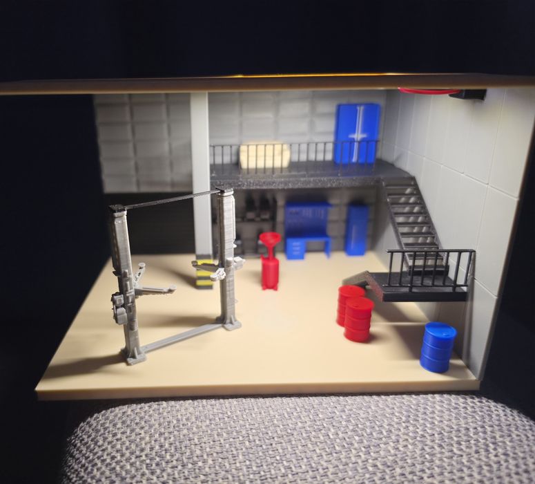 Diorama oficina 1/64
