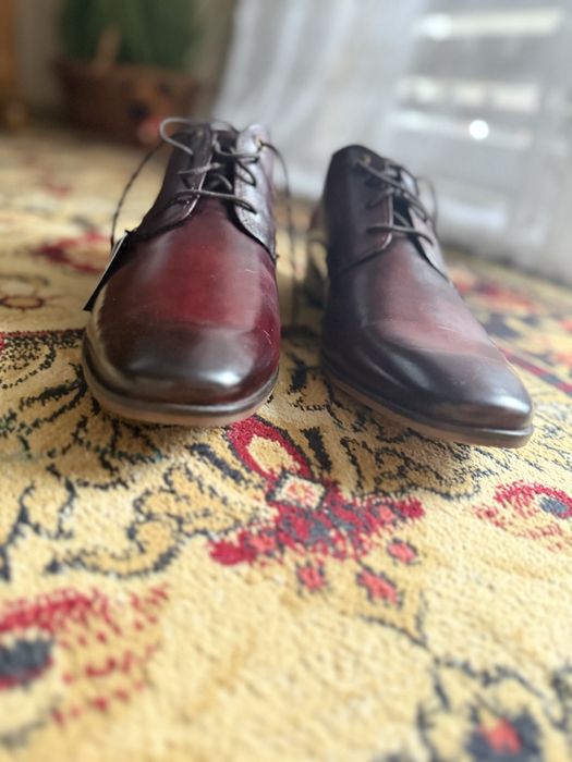 Botki męskie Bugatti brązowe