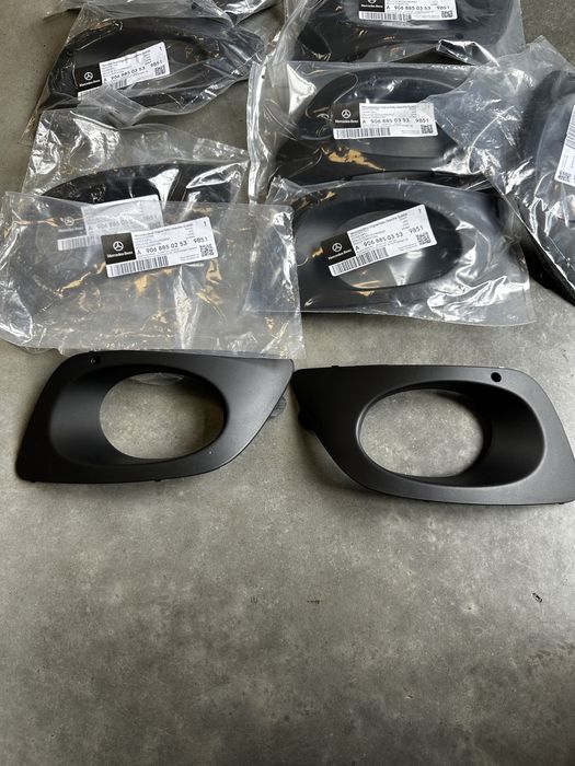 Накладка бампера туманки защита решетка спринтер W906 Sprinter