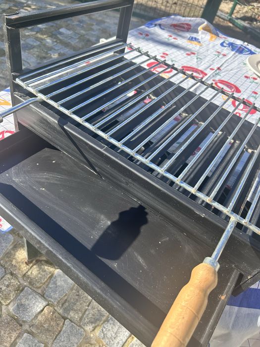 Grelhador para churrasqueira retangular 51x33 cm - Novo