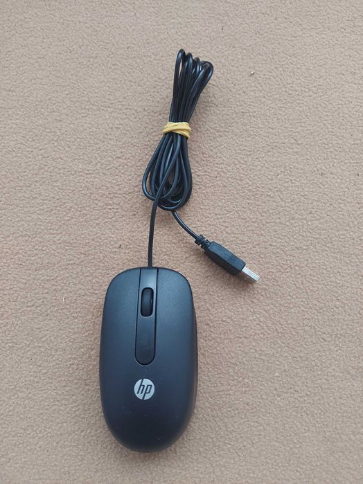 Миша HP Hewlett Packard оптична, USB, тихі кнопки мышка