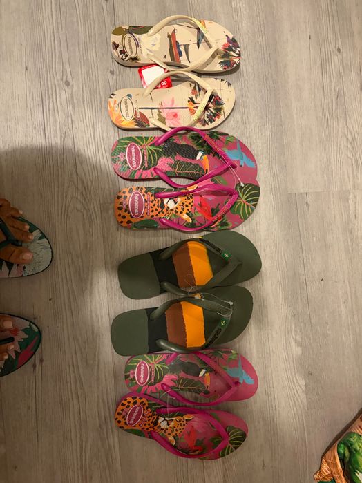 Havainas  original origem brasileira temos todos os números