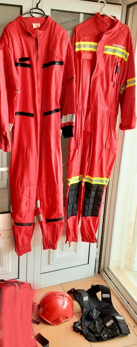 Fatos Bombeiros 2 Novos + Capacete MSA + Porta Rádios - Desde 20€