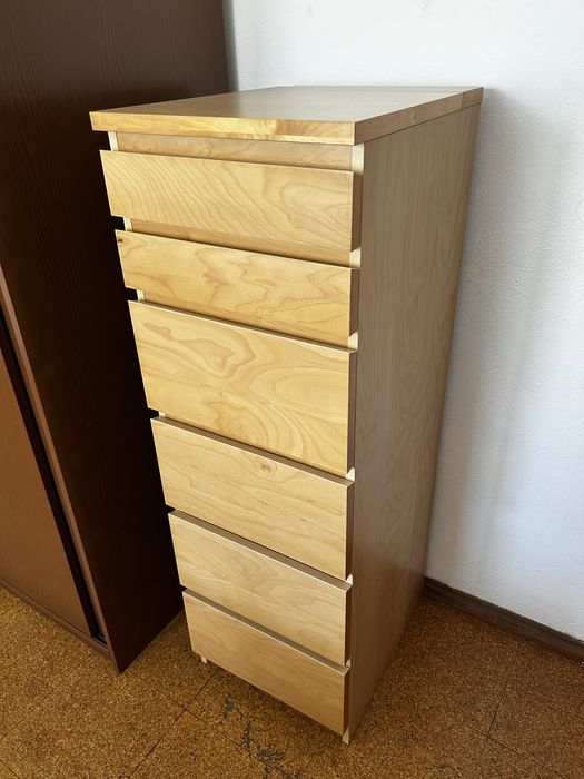 Comoda malm 6 gavetas